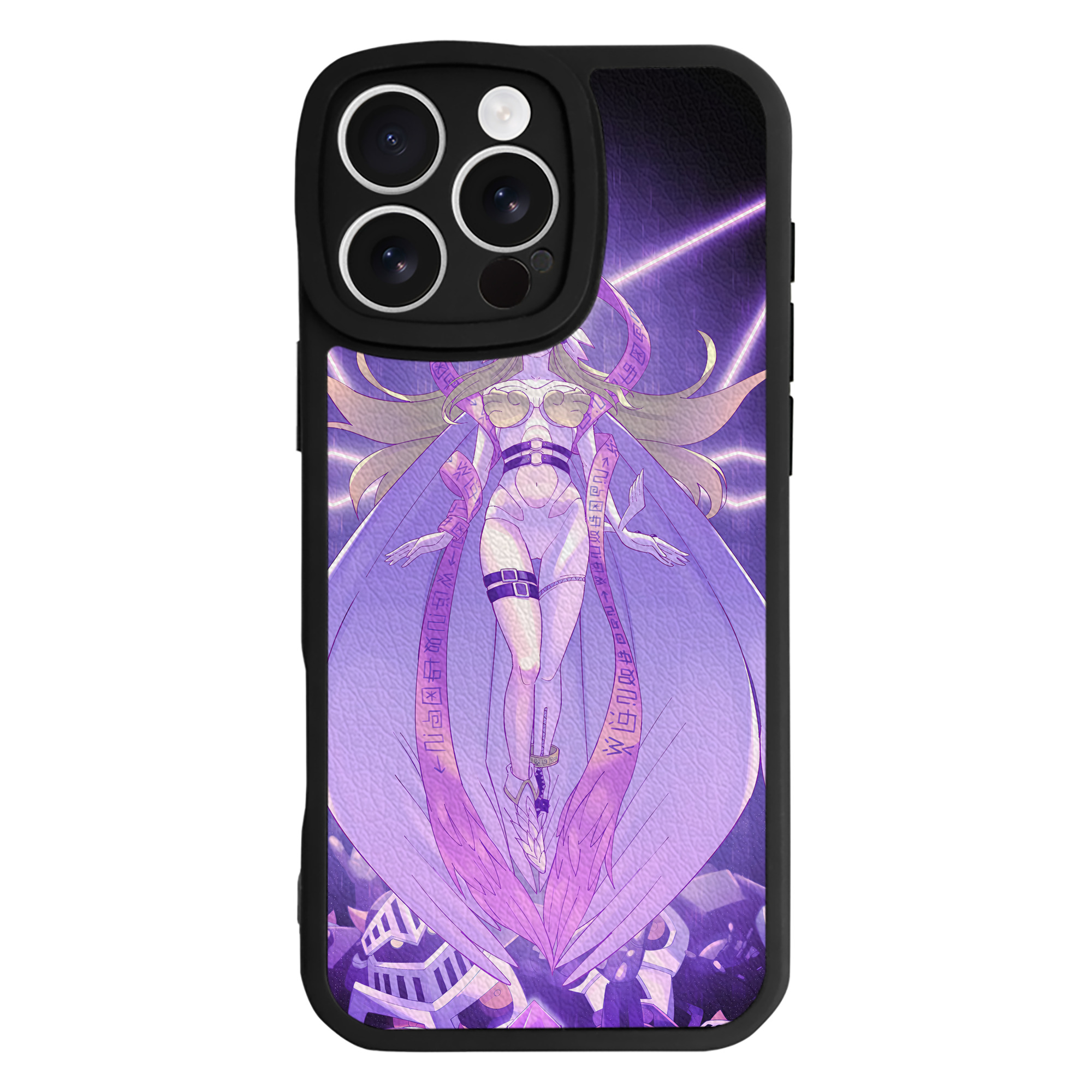 （画像用） Digimon デジタルモンスター/デジモン 【iPhone 16シリーズ対応】シリコンスマホケース（レザー調） 材質：シリコン